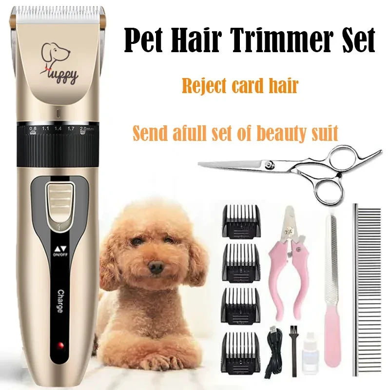 Cordless Dog Hair Grooming Clipper