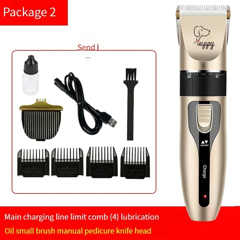 Cordless Dog Hair Grooming Clipper