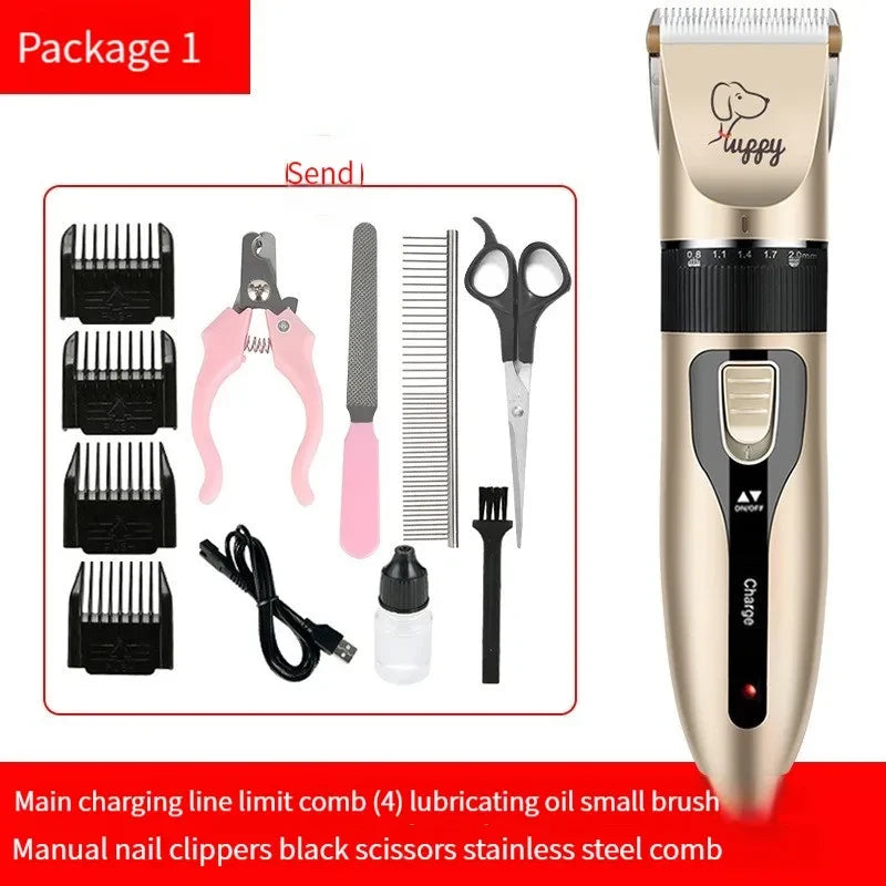 Cordless Dog Hair Grooming Clipper