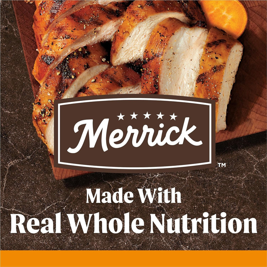 Wholesome and Natural Kibble with Real Chicken and Sweet Potato