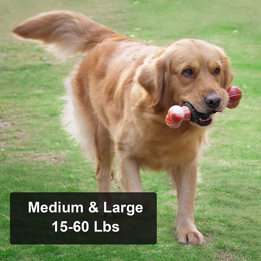 Dog Toys for Aggressive Chewers Bone